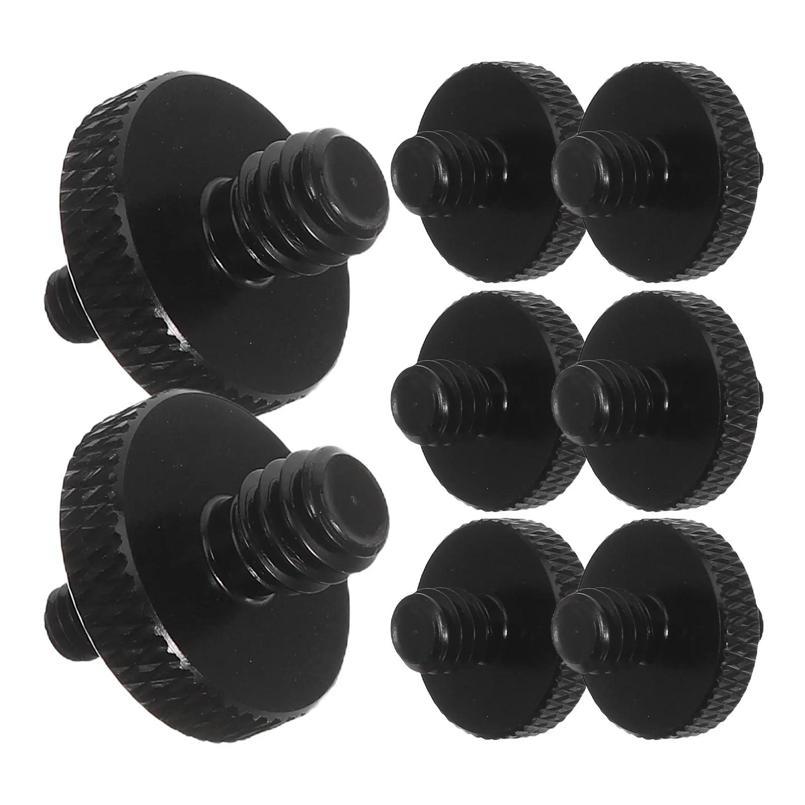 

8Pcs Camera Screw Adapter 14 to M4 Male Threaded Screw Adapter for Mic Stand Bracket Mount Universal Compatibility