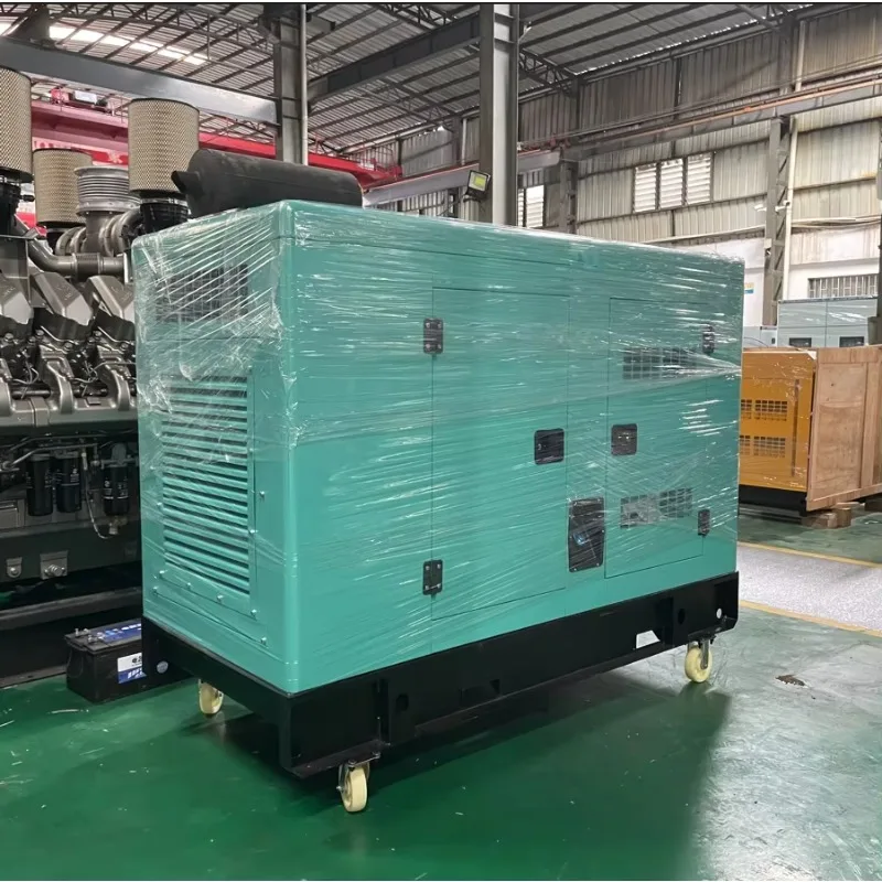 Customized 40KW 50KVA Silent Diesel Generator Standby Industrial Electric Power Plant With ATS And Trailer Option Generators