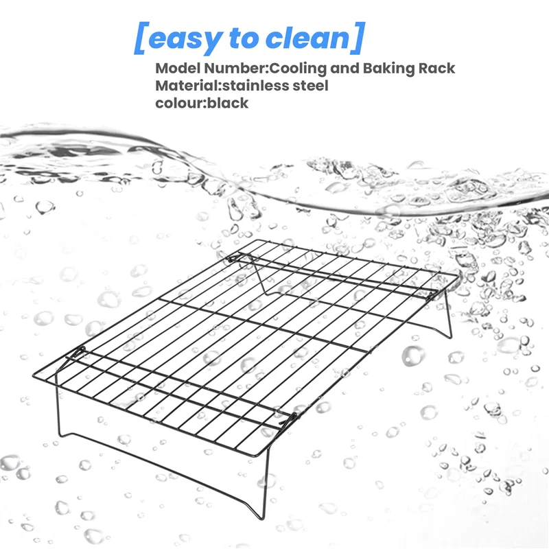 

A67M-3 слоя штабелируемая охлаждающая стойка металлическая стойка для охлаждения торта, печенья, хлеба, сетчатый держатель для коврика, сухой охладитель для приготовления пищи