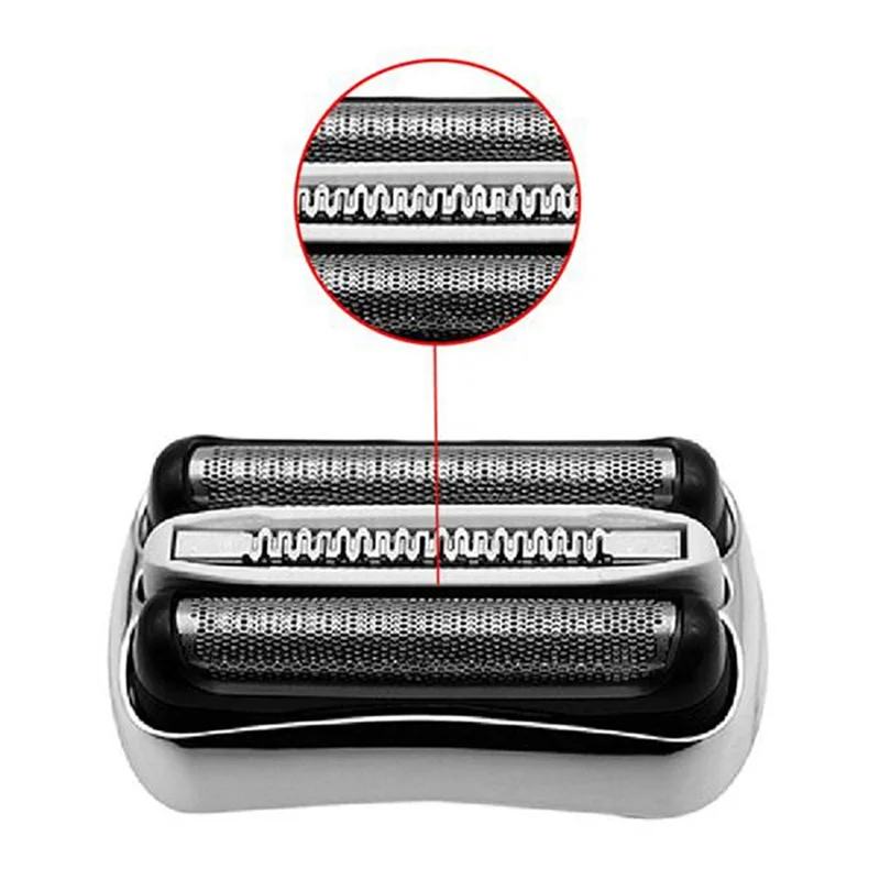 ABBK-2X 32S Cabeça de substituição de barbeador faca membrana líquida para braun série 3 lâminas elétricas 301s 310s 320s 3000s 3020s 3030s