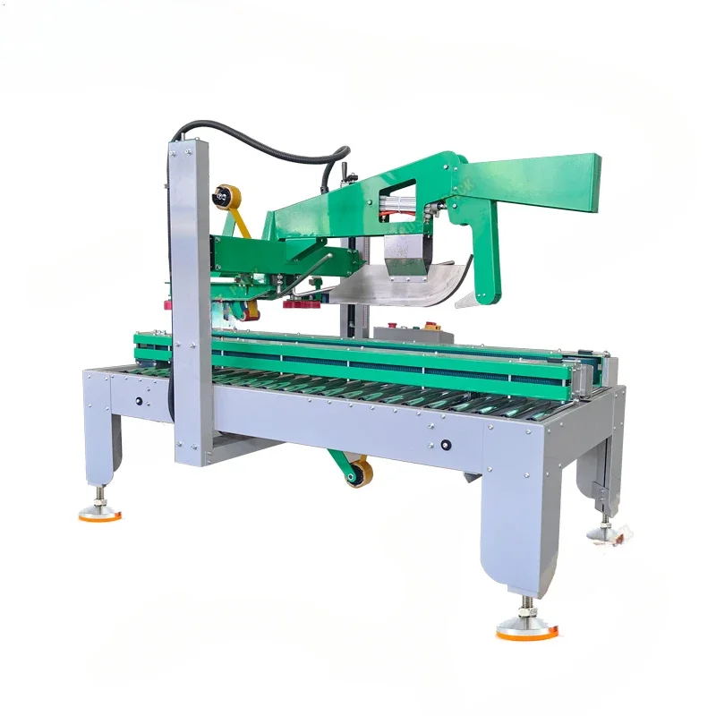 

#y Tapping Machine For Sealing Paper Fully Automatic Flap Folding Small Carton Case Boxes Paper Driven Sealer Plastic Taper Mac
