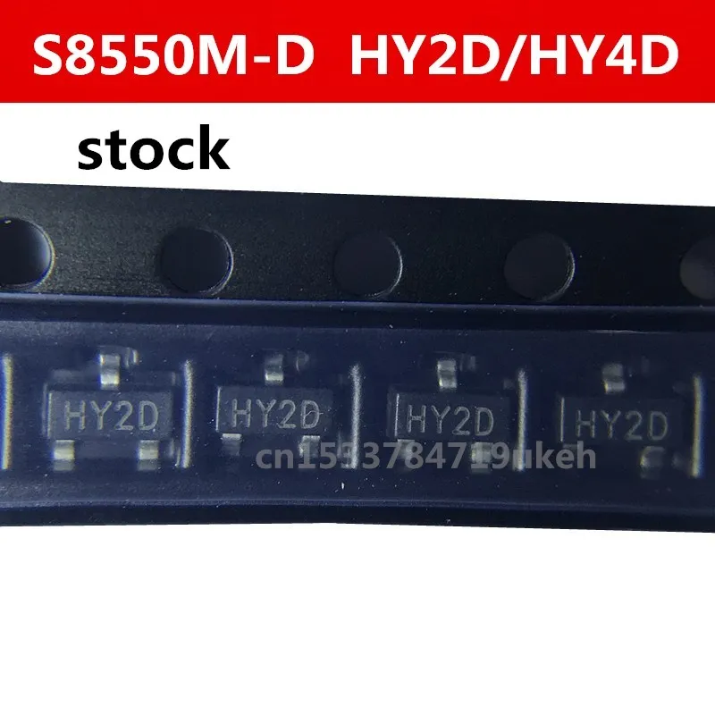 Original 50pcs/ S8550M-D HY2D/HY4D SOT23 1.5A