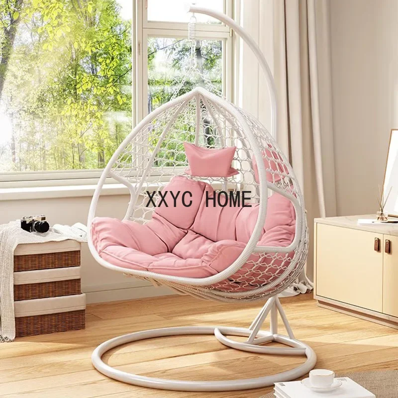 

Women Minimalistic Hanging Chair Lounge Indoor Garden Outdoor Hanging Chair Swing Hammock Chaise Suspendu Chair Furniture