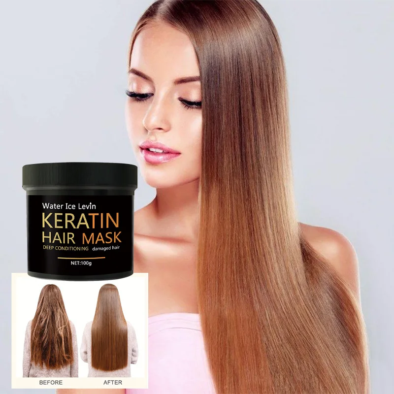 Hair Mask Collagen Keratin Hair Mask 100g Treatment Dry Damaged Hair Revitalize Hair Straighten Soft Smooth Moisturize Hair Care