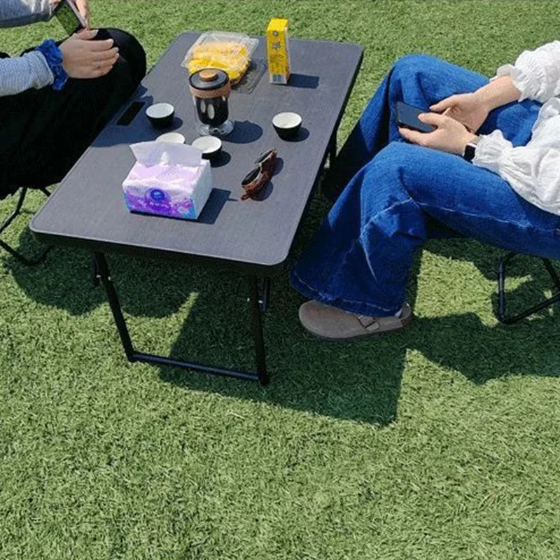 for Tesla Model Y Juniper 2025 2026 Foldable Camping Table&Chairs Set for Perfect Rear Trunk Fit, Portable Outdoor Travel Picnic