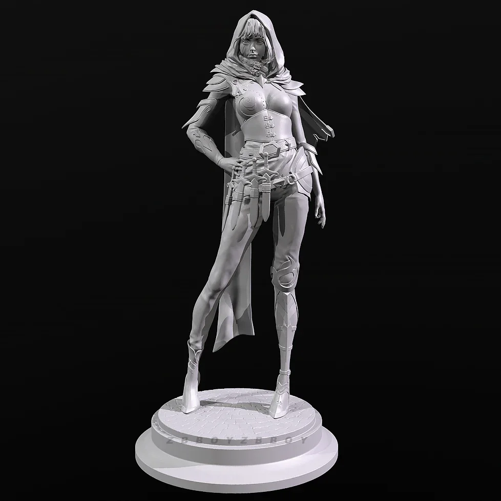 The height of man 38mm 50mm 75mm Resin model kits figure beauty colorless and self-assembled 3D Printing TD-7188/3D