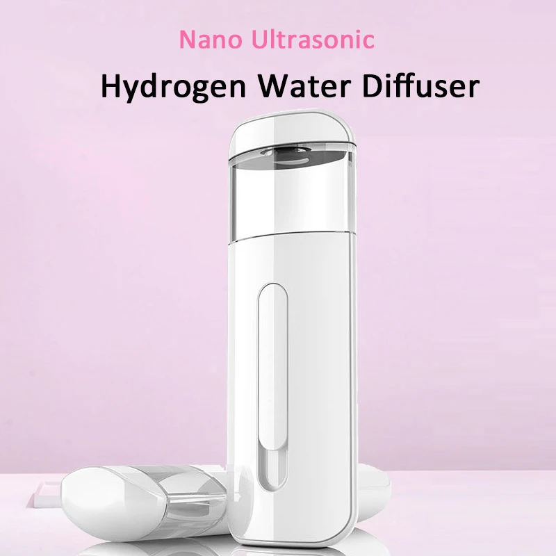 Snelle Elektrolyse Beter Huidverzorging Draagbare Nano Waterstof Rijke Water Sproeier Diffuser Moisturizer