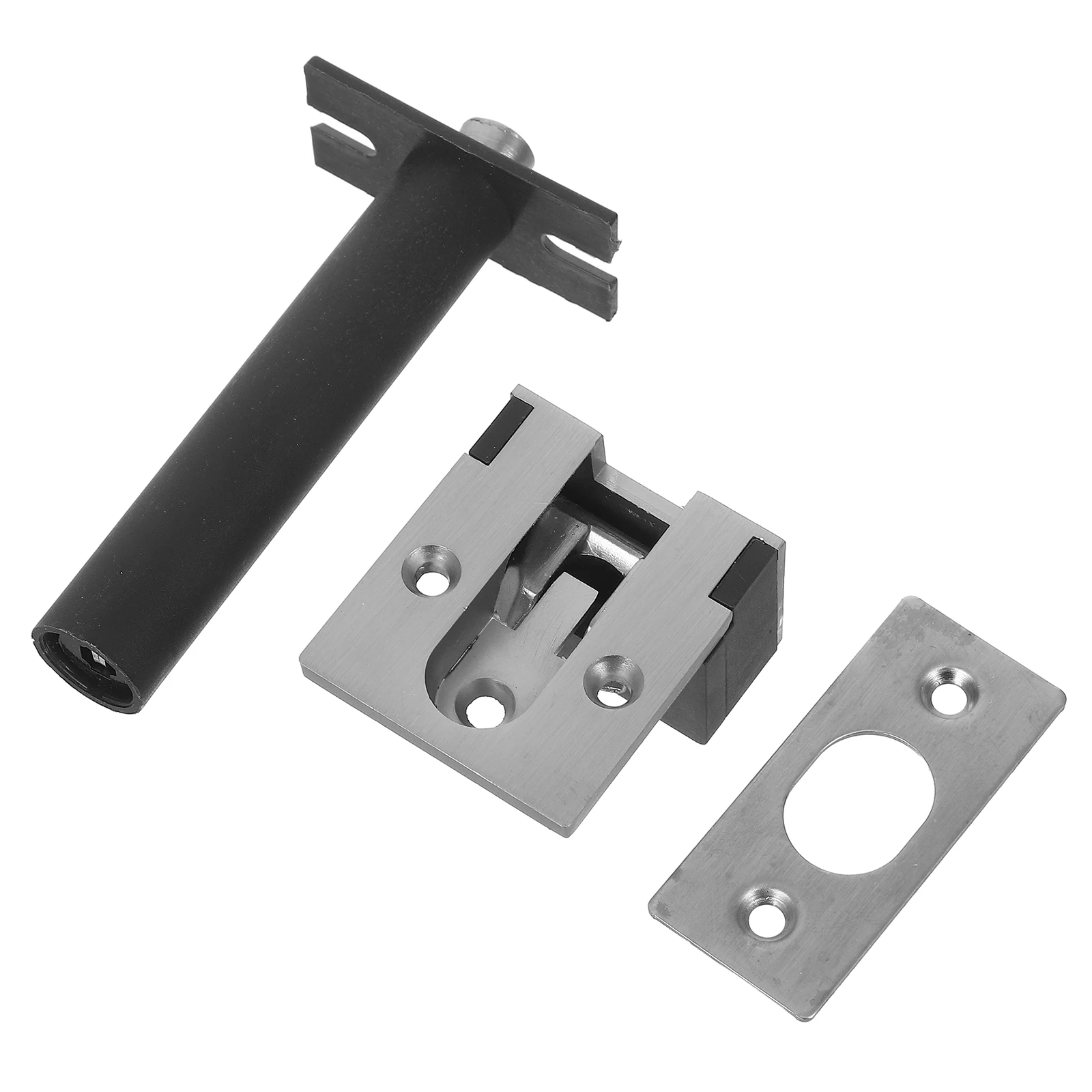 

Door Lock Anti-theft Chain Hotel Security Safety Apartment Fastener Hidden Silver