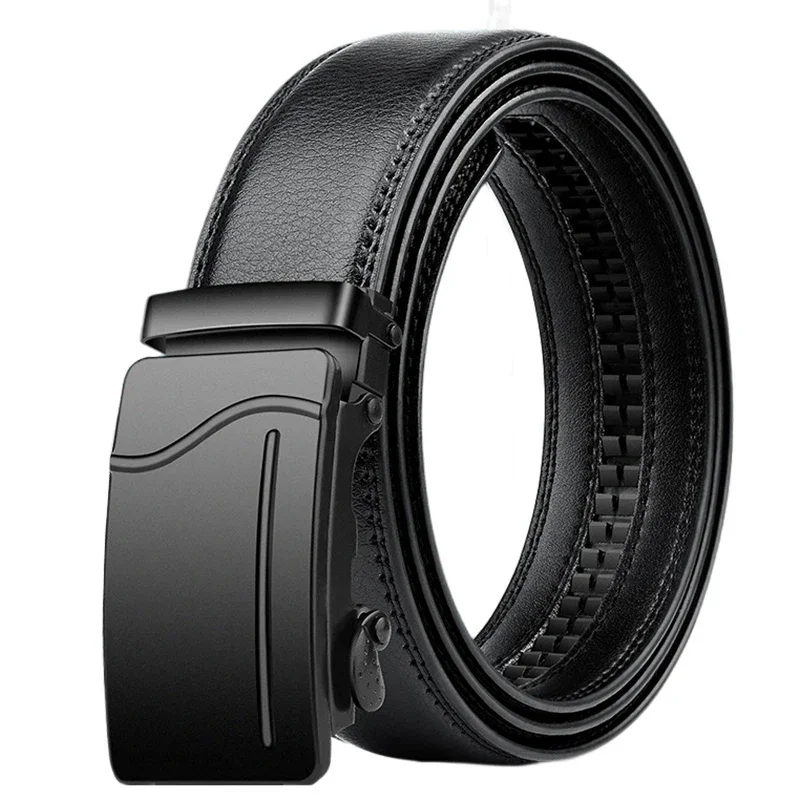 Plus Large LONG Size 120 130 140 150 160 170cm Men Belt Unisex PU Leather Belts Women Black Alloy Automatic Buckle Waist Strap