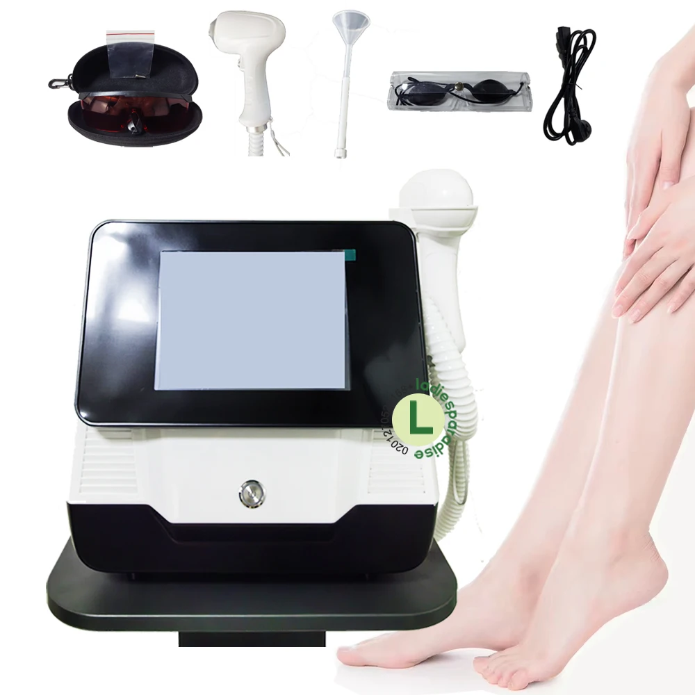 

Diode Laser Epilator Permanent Hair Removal Professional Laser 3 Wavelength 755 808 1064nm Painless Hair Removal