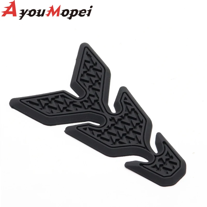 MT07 New Motorcycle Non-slip Side Fuel Tank Stickers Waterproof Pad Rubber Sticker For YAMAHA MT-07 MT07 2021 2022 2023