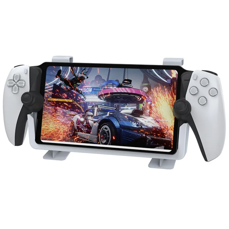 حامل حامل وحدة التحكم في الألعاب مع كابل شحن لملحقات Ps5 وحامل تخزين لقرص Playstation5 النحيف/الرقمي/القرص