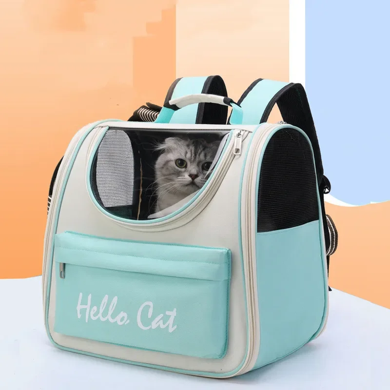 Hot Sale High Quality Breathable Durable Transparent Transport Cat Carrier Backpack Cat Backpack For Cats