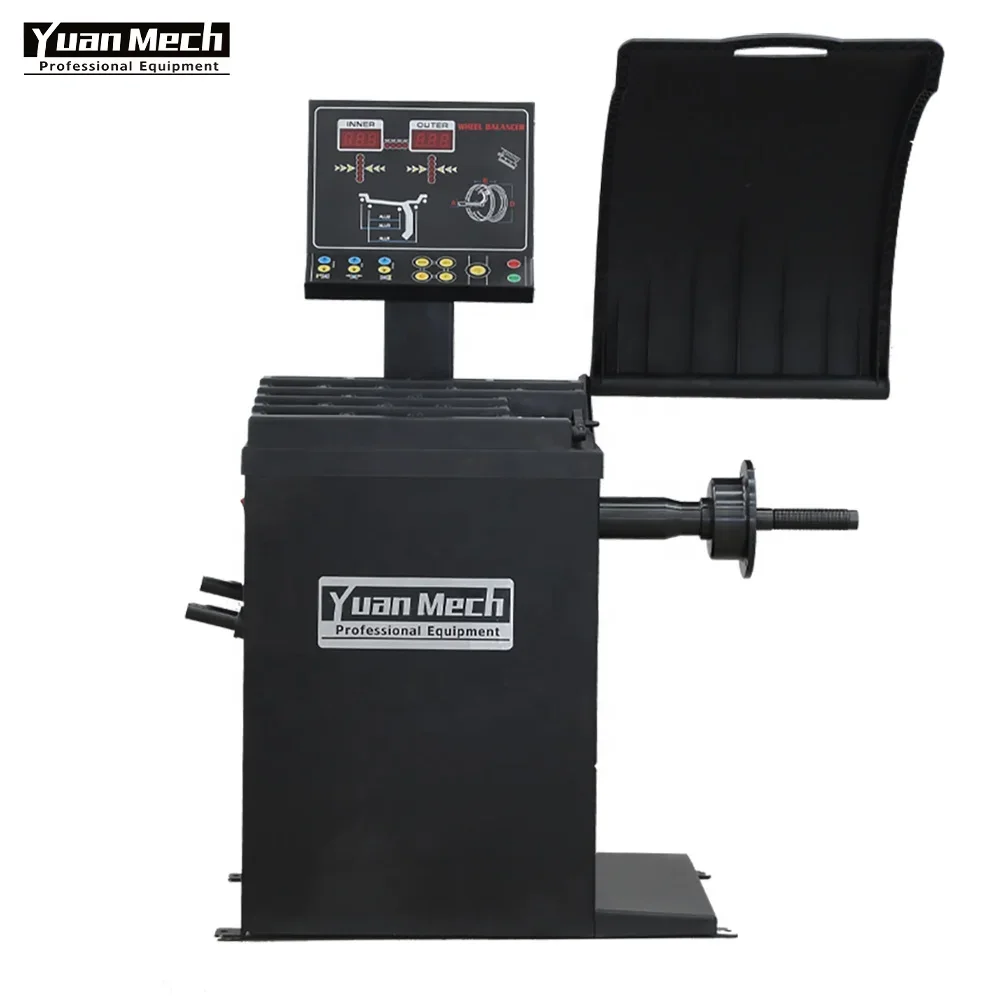 Factory Computer Wheel Balancer  YuanMech B657 Car/Motorcycle Tire Wheel Balancing Machine