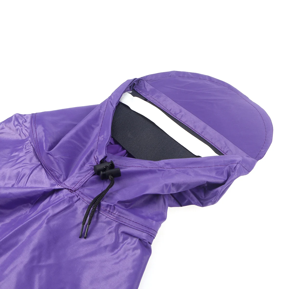 

Bike Waterproof Raincoat Navy Blue High Breathability Comfort Portable Windproof Emergency Outdoor Cycling Poncho