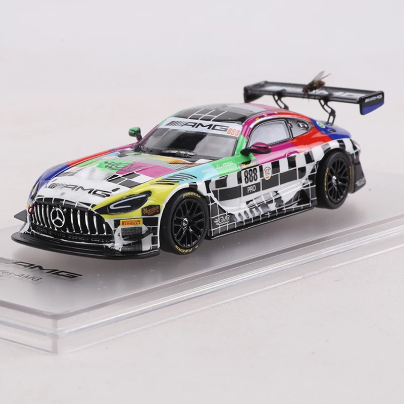 KILOworks/NZG 1:64 AMG GT3 EVO II Bathurst 12h 2025 Modellauto aus Legierung