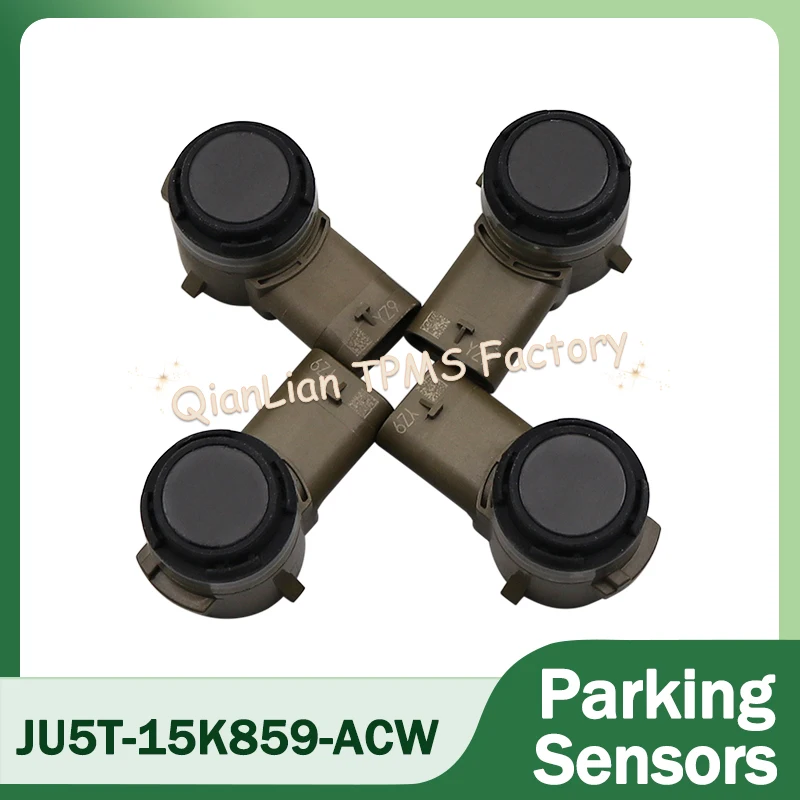 1/4pcs JU5T-15K859-ACW PDC Parking Reversing Sensor Car Accessories For Ford Focus IV Escape Kuga Explorer Lincoln Bronco Sport