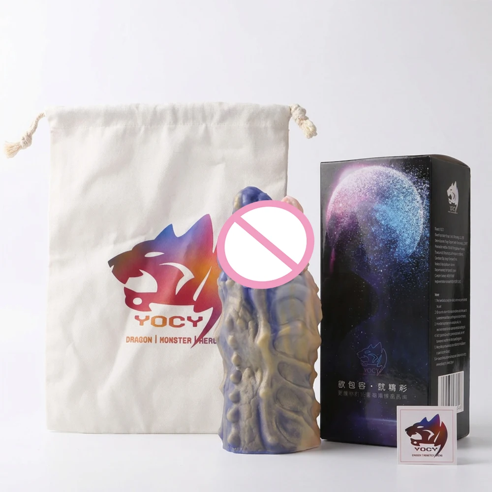 YOCY Crocodile Kiss Air Pump Clamp Suction Masturbator Platinum Silicone Oral Sex Stroker Penis Sucking Exerciser Adult Sex Toys