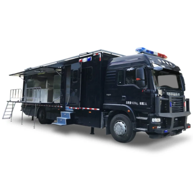 

CE Qualified Above Floor Room Slide System For UAV Early Warning Command Vehicle