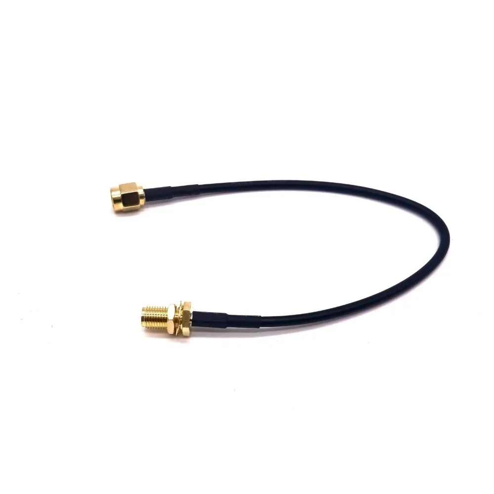 SMA Connector Male to Female Extension Cable Copper Feeder Wire for Coax Coaxial WiFi Network Card RG174 RG316 Router Antenna