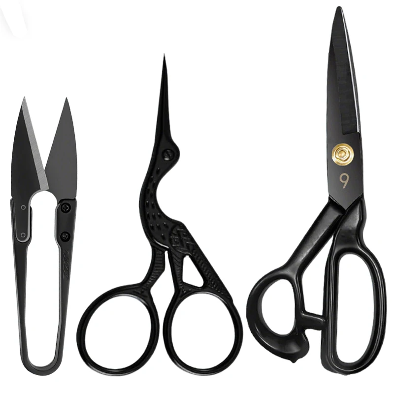

3PCS/Set Sewing Scissors Set Tailor Shears Embroidery Snips Thread Clippers Fabric Scissors for Dressmaking Crafting & Household