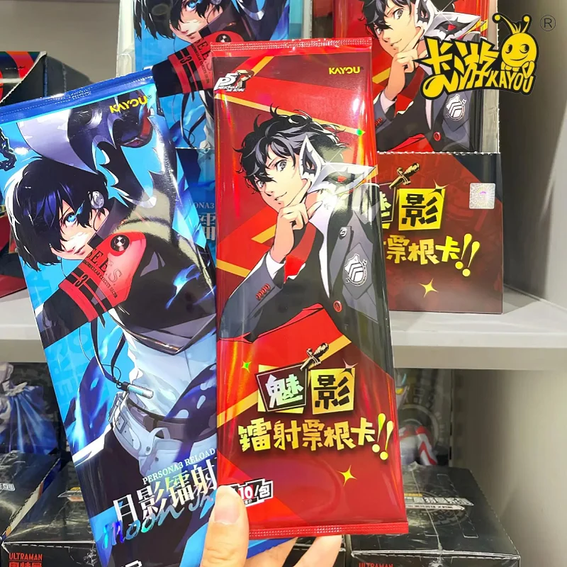 

KAYOU Persona 5 Royal Edition Phantom Laser Ticket Collection Редкие карты Коллекционные карты Phantom Color P-Persona 5 Series Подарки
