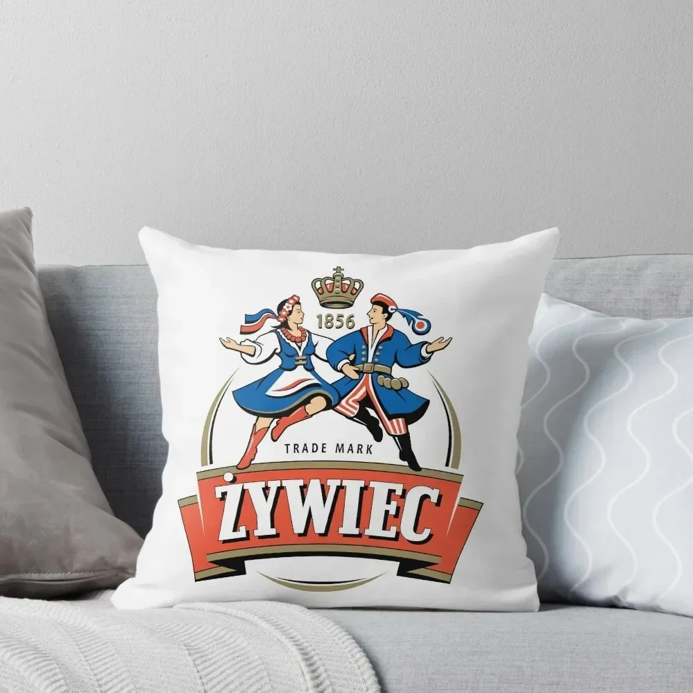 

Zywiec Polska Beer - Polish Throw Pillow Christmas Covers Pillow Cases pillow