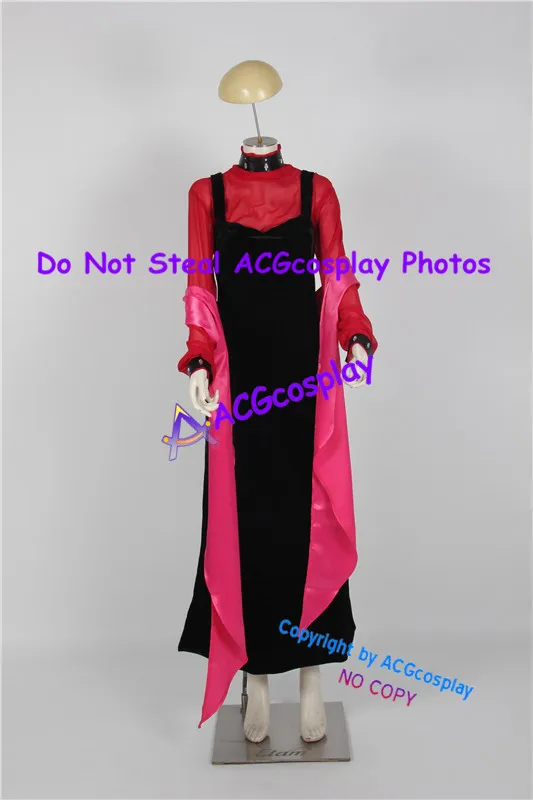 

Black velvet red fabric Wicked Lady cosplay costume black lady cosplay costume acgcosplay costume dresses