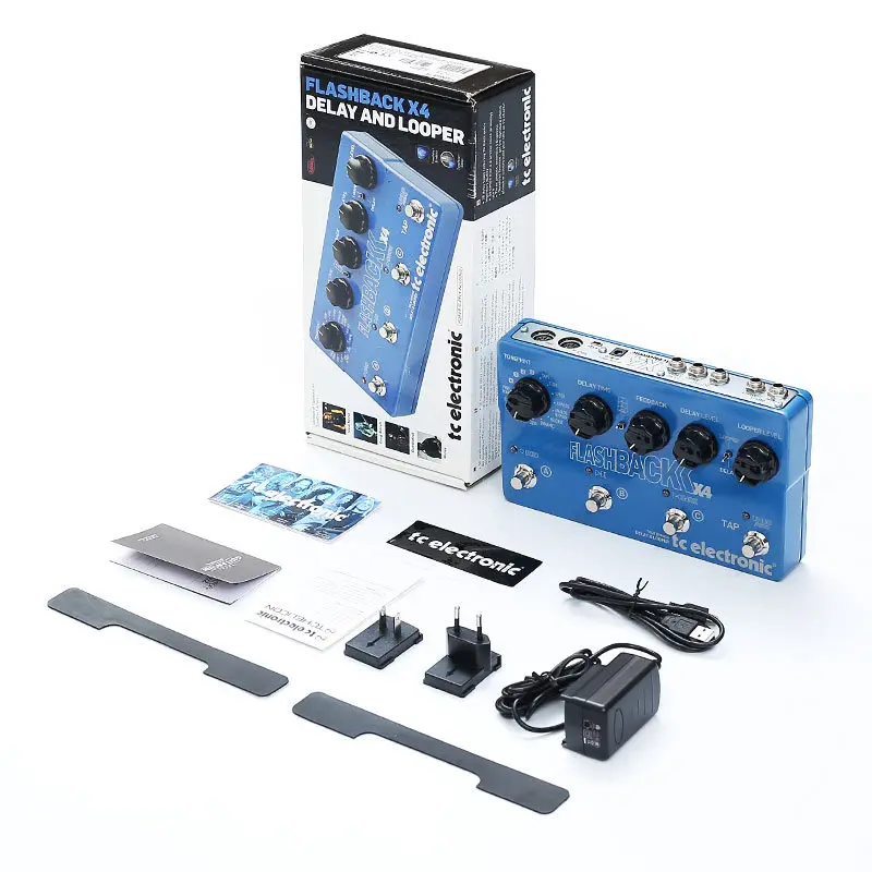

TC Flashback X4 Delay Effects, Acoustic Guitar Bass Electric Guitar Delay LOOP Monolithic