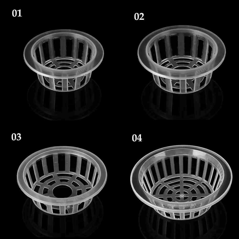 2 szt. Plastikowa dzianinowa siatka siatkowa kosz bałagan akwarium wkładka taca doniczka rosnące kwiaty artykuły ogrodowe