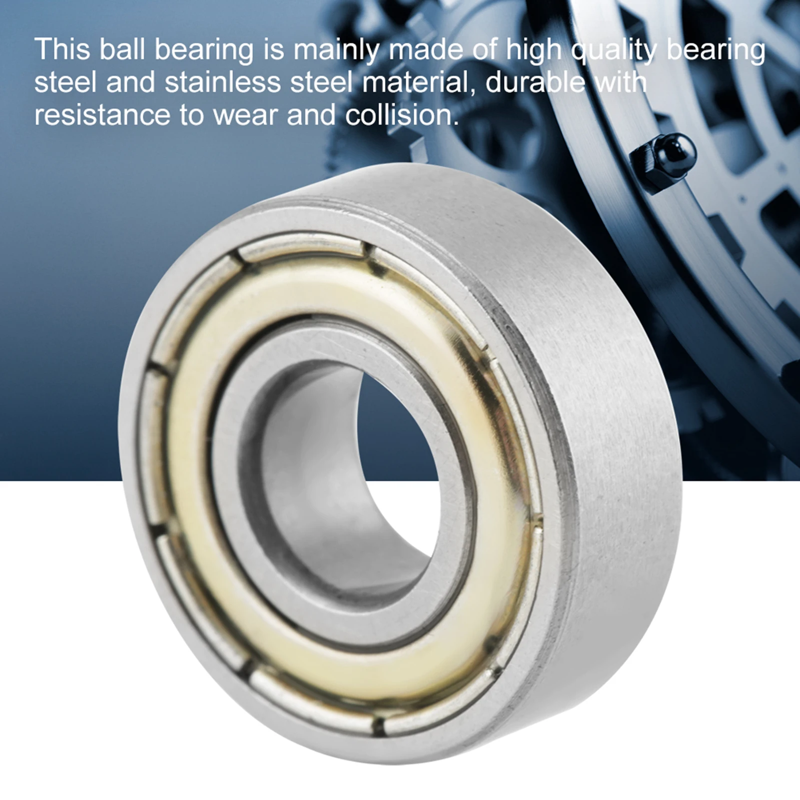 10 pcs / set 696ZZ Stainless Steel Ball Bearing Bearings 6 x 15 x 5 mm
