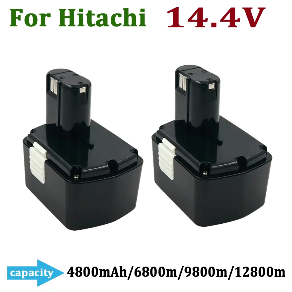 Replaceable Power Tool Battery 14.4V 6800mAhFor Hitachi BCL1430 CJ14DL DH14DL EBL1430 BCL1415