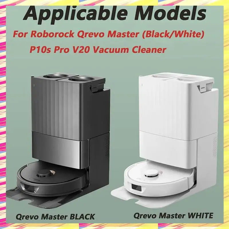 

ABJJ 20Oborock Qrevo Master/V20/P10S Pro Вакуумная основная боковая щетка Салфетки для швабры HEPA-фильтры Мешки для пыли