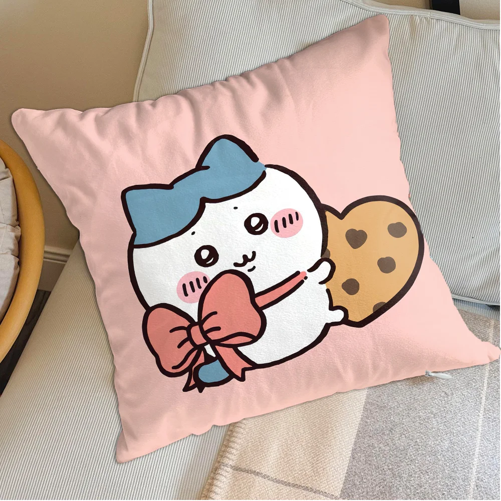 Kawaii C-Chiikawas Kissenbezug 50x50 Weihnachtsdekorationen für Heimdekorationsartikel Sofabezüge Zierkissen Nordic Supplies