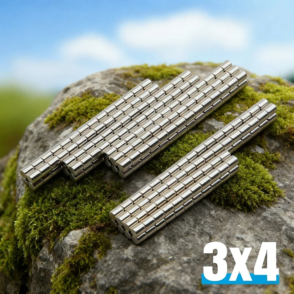 

3x4mm N35 Super Strong Round Neodymium Magnet Powerful Refrigerator Magnets NdFeB Permanent Magnetic imanes