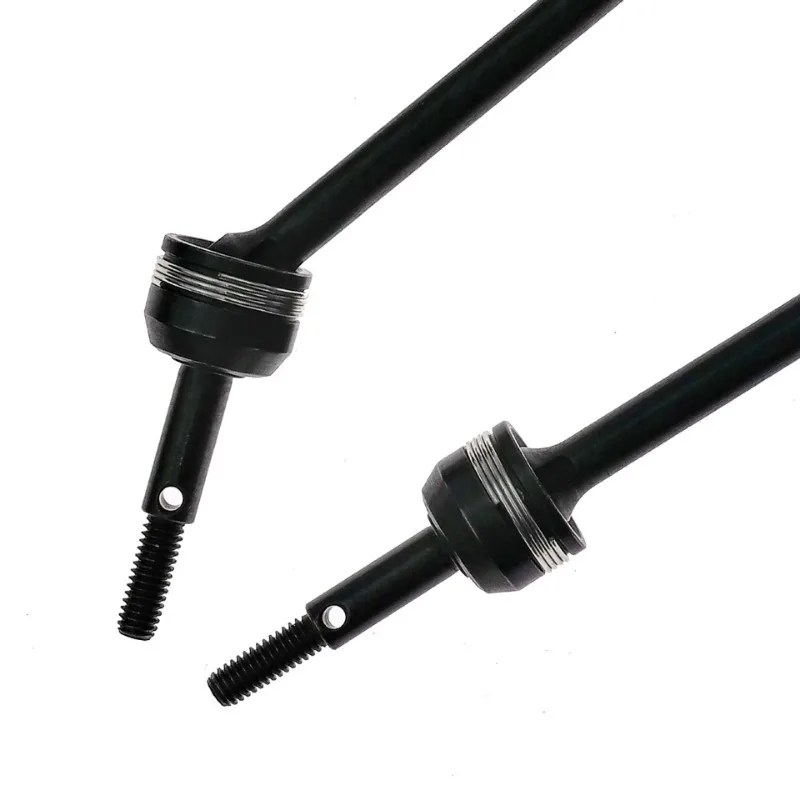 타미야 파이터 NXGEN DT04 58741 1/10 RC 자동차 업그레이드 부품 액세서리용 2개 스틸 리어 드라이브 샤프트 CVD 드라이브샤프트