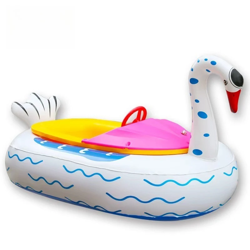 Leisure children parent-child pool animals small bumper boat water entertainment equipment