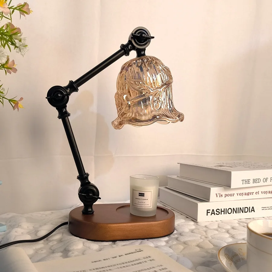 

New Foldable Melting Candle Lamp Aromatherapy Candle Lamp Timed Multifunctional Desk Lamp Melting Wax Lamp Atmosphere Lamp