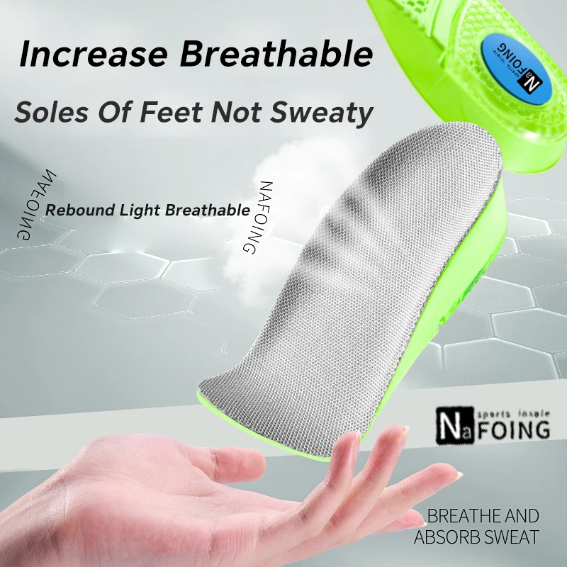 

1 пара стельок для увеличения роста для мужчин и женщин, обувь на плоской подошве, ортопедические стельки с поддержкой свода стопы, кроссовки, подтяжка пятки, полуподушечки для обуви