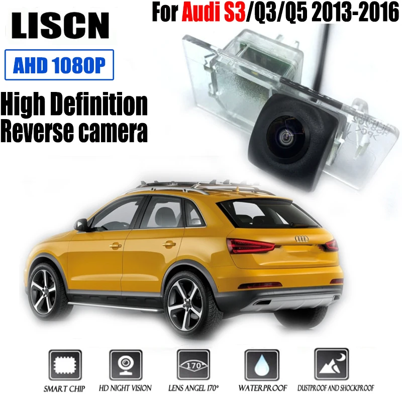 

Car High-Definition Night Vision Rear For Audi S3/Q3/Q5 2013-2016 Camera Parking Backup Camera License Plate Light Camera