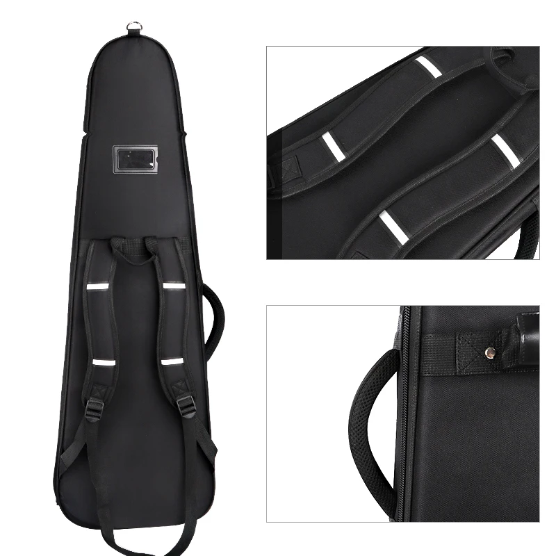 Electric Guitar Bag Case Thicken 23mm Waterproof 40 41 In Electric Bass Folk Balladry Acoustic Classical Backpack Carry Gig