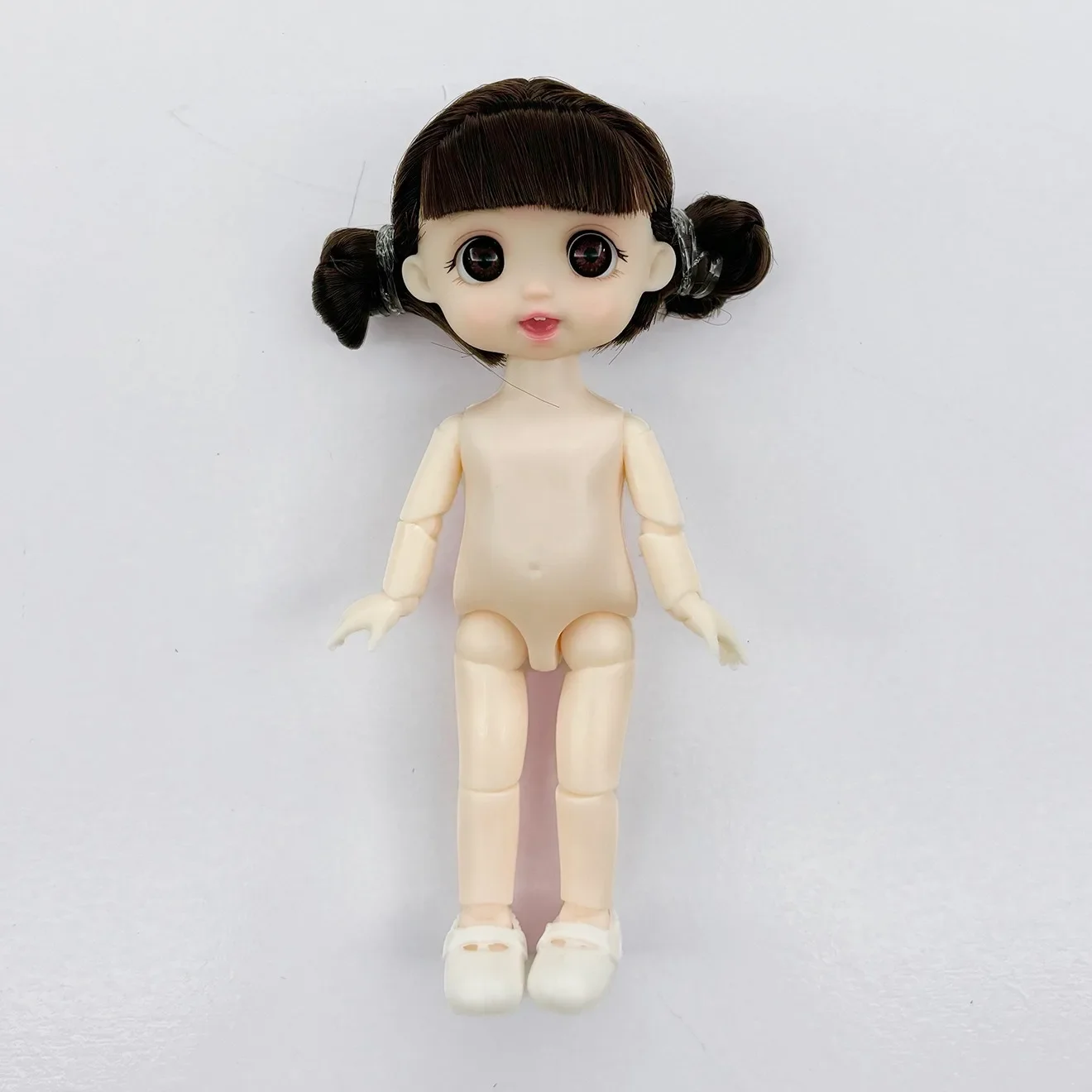 17cm Cute Doll Smile Doll Children's Toy Girl Birthday Gift Bjd Doll