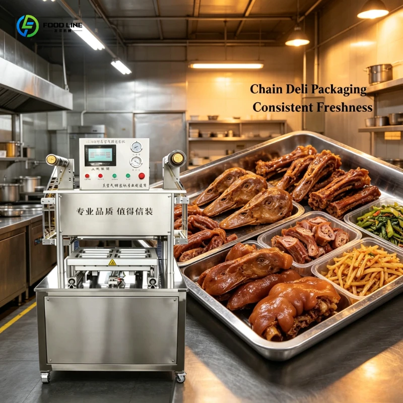 Modified Atmosphere Packaging Machine Preserves Meat Red Color & Juiciness for Retail Shelves