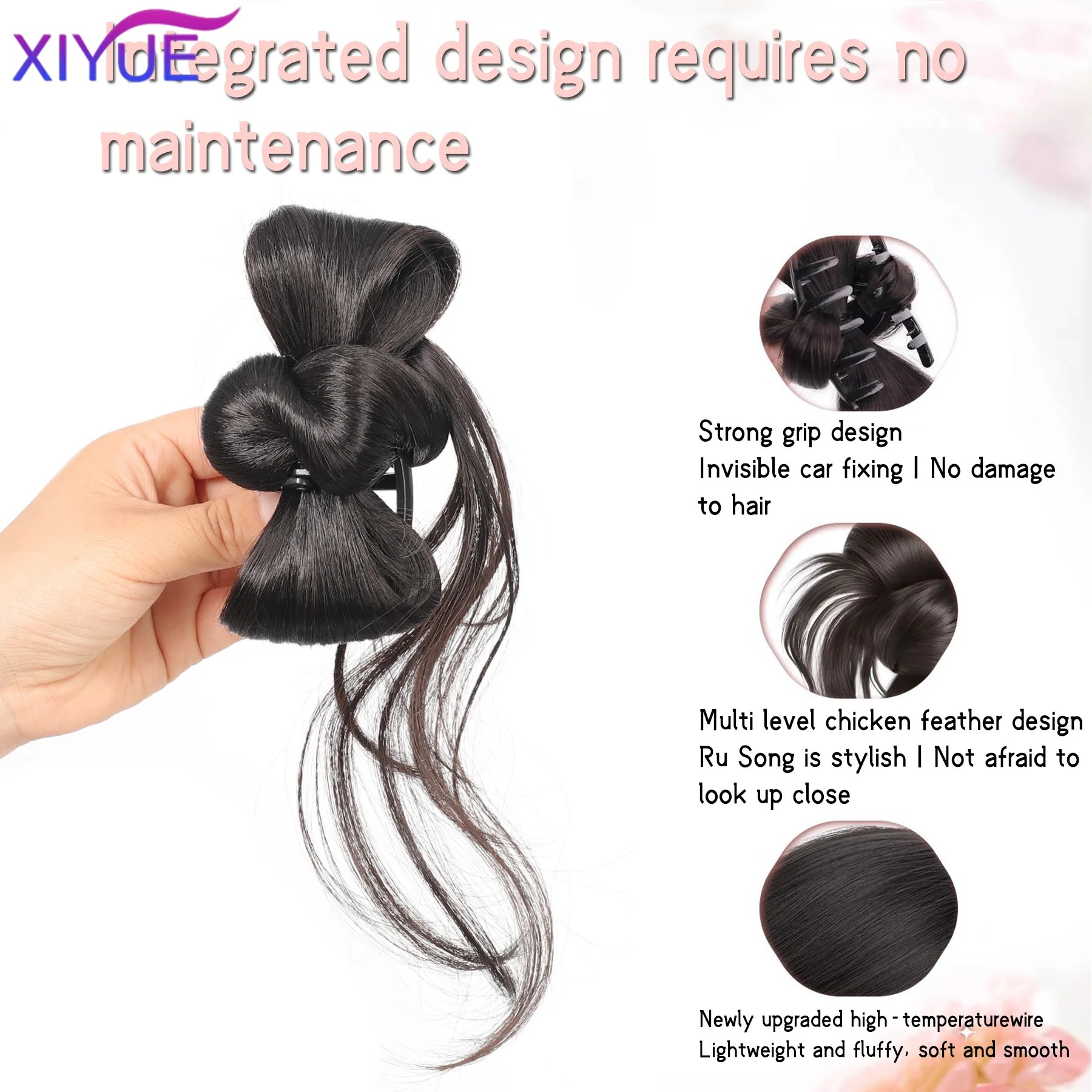 Thumbnail 3 - #2 Compare Synthetic Chignons Before You Buy