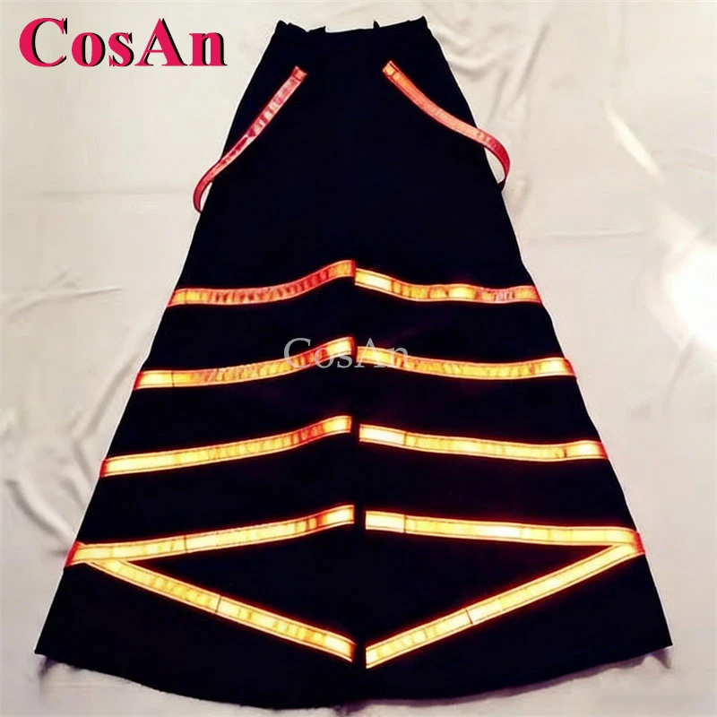 

CosAn модные новые узоры, брюки-клеш в стиле AUS, танцевальные брюки с призраками, брюки Melbourne, брюки со светоотражающим эффектом, унисекс