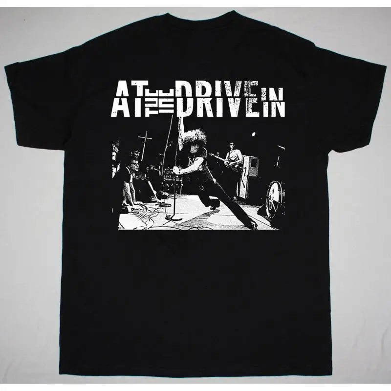 Retro At The Drive In Posters Band  Black All Size T Shirt AR1306