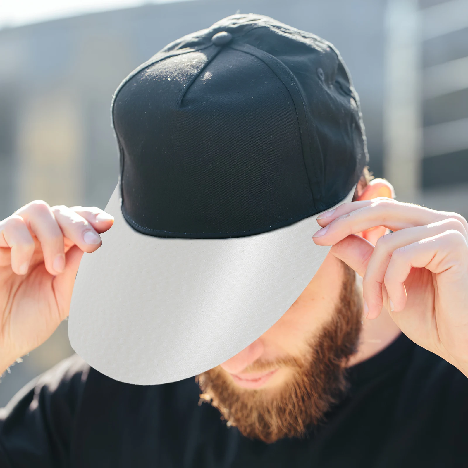 

10Pcs Braided Sun Hat Visors Women Caps Ponytail Wide Brim DIY PE Durable Premium Material Sun Protection Sports Hat