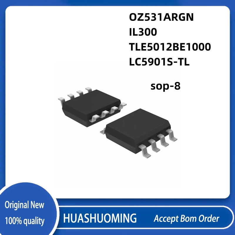 Lote de 10 piezas OZ531ARGN OZ531AGN OZ531GN IL300 TLE5012BE1000 TLE5012B 012B1000 01281000 LC5901S-TL LC5901S LC5901 SOP8
