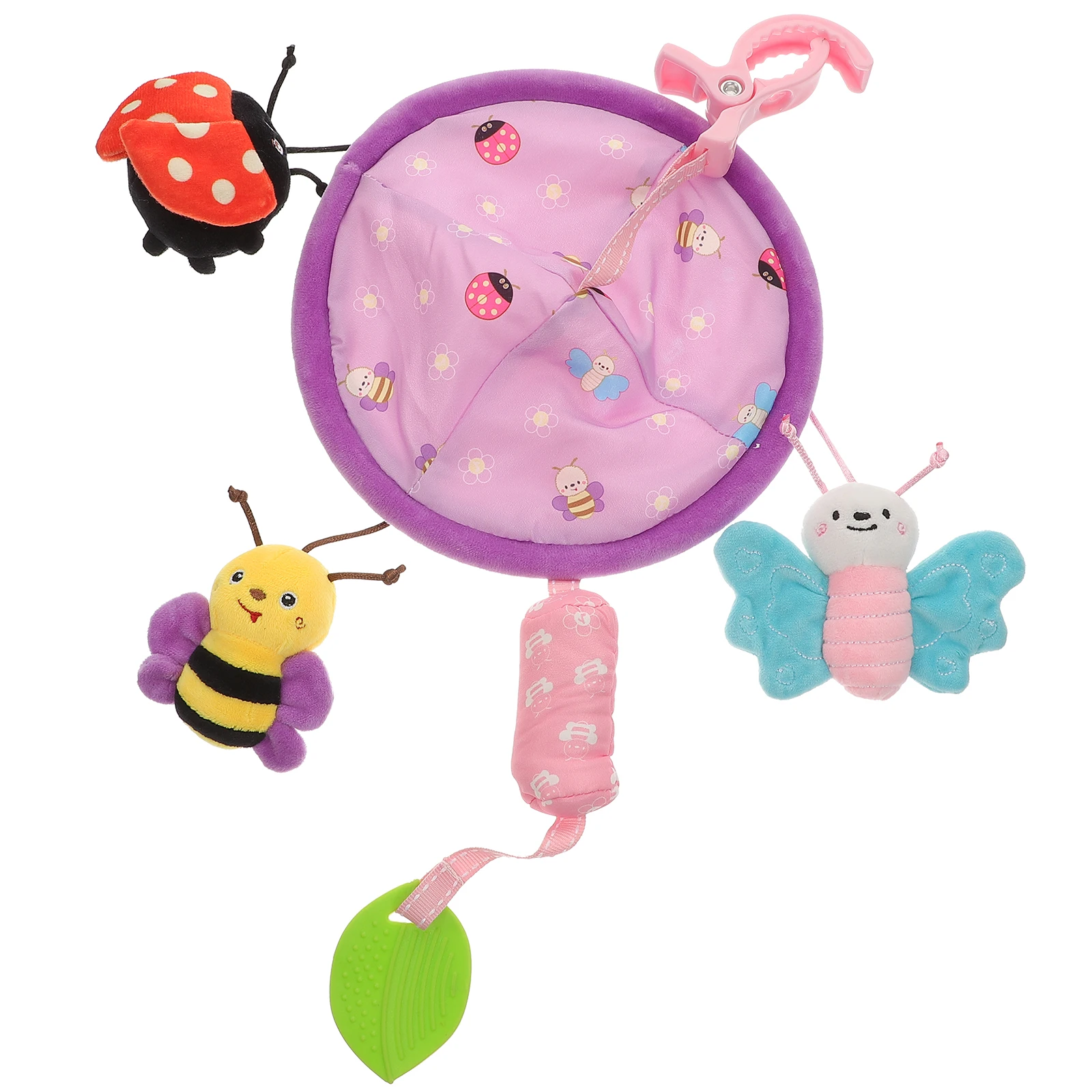 

Bee Ladybug Crib Pendant Crib Toys 0-3 Months Infants Cartoon Newborn Stroller Gym Play Mat Bed