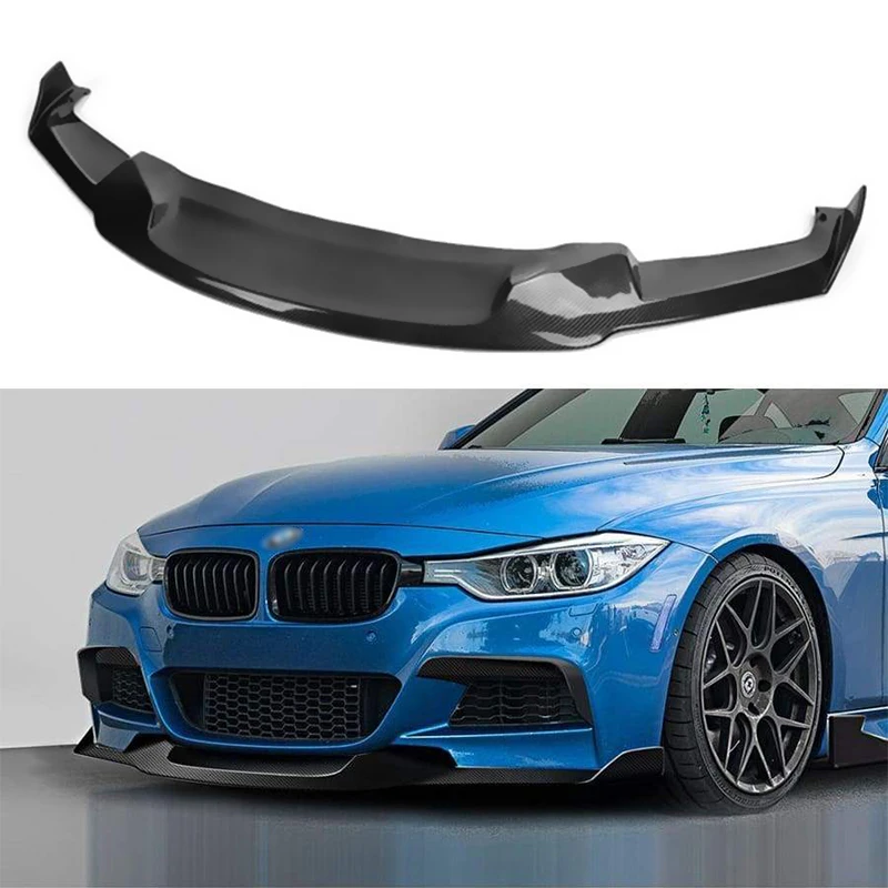 

Bumper m sport Mad Style Carbon Fibre Front Lip Spoiler For Bmw 3 Series F30 F31